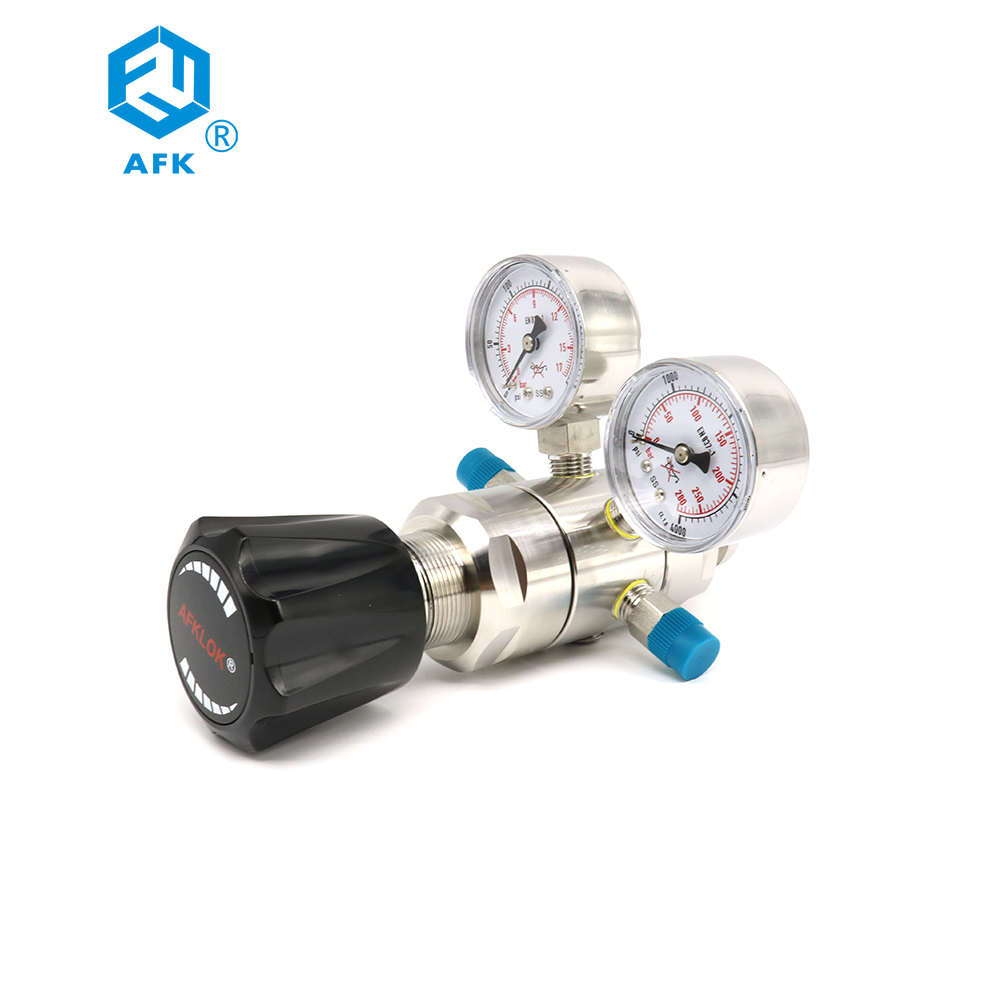 Co2 Regulator Dual Stage - Dual Stage Pressure Regulator Stainless Steel