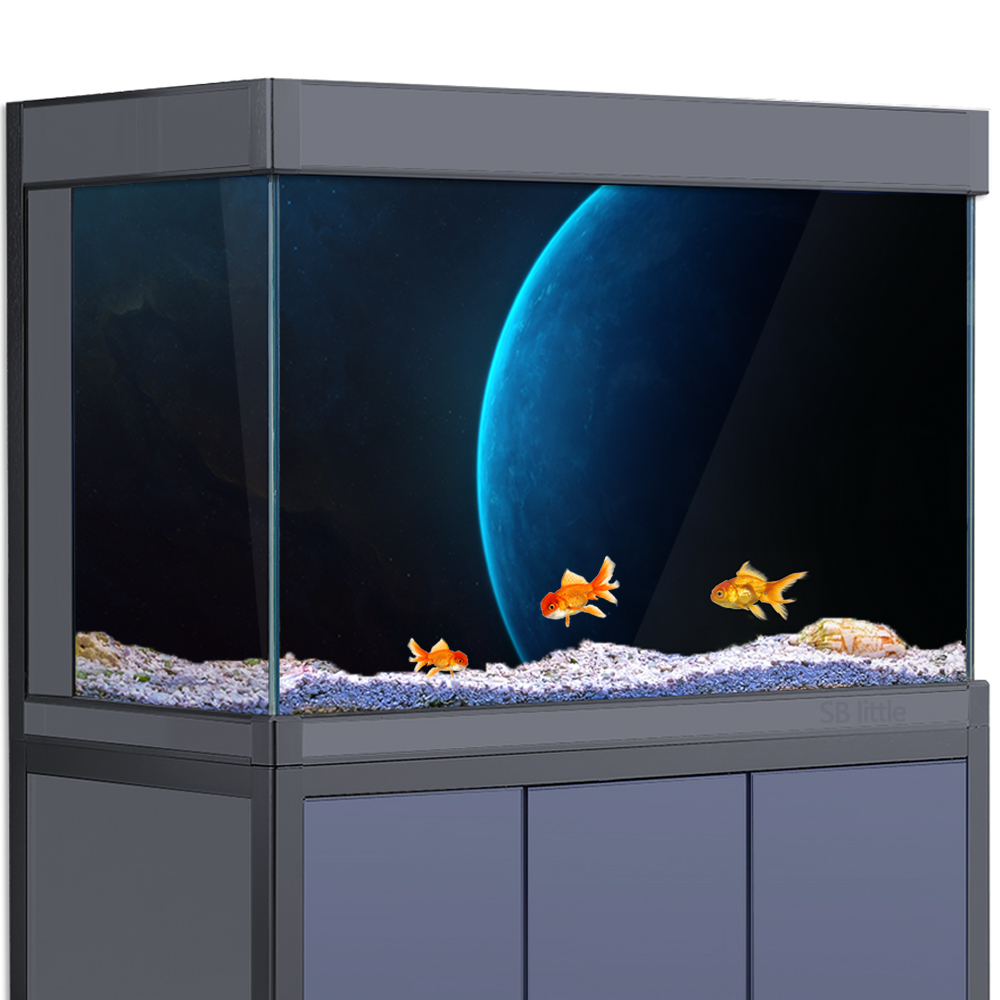 Aquarium Planet - Aquarium Background Sticker - Starkiteckt space
