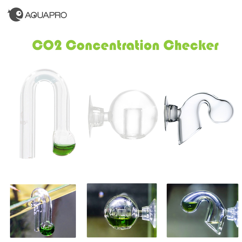 Planted Aquarium Ada - Glass CO2 Concentration Checker Drop Indicator