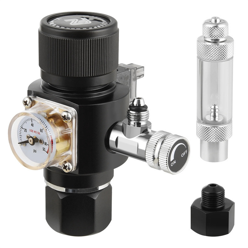 Co2 Regulator Dual Stage - Fzone Mini Dual Stage Co2 Regulator