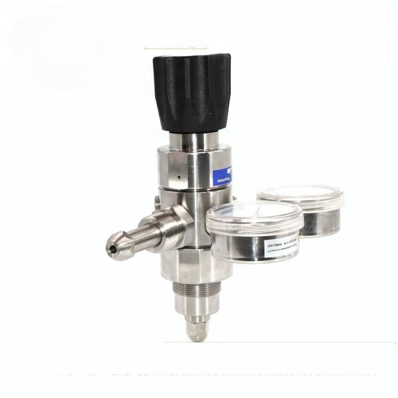 Co2 Regulator Dual Stage - High pressure CGA 330 dual stage