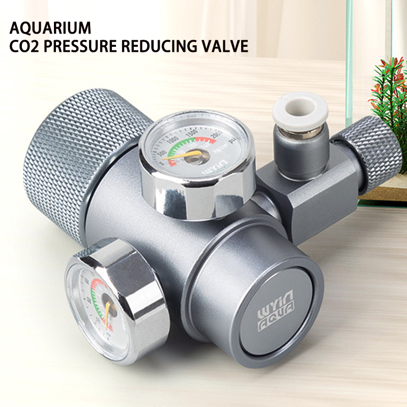 Co2 Regulator Dual Stage - Aquarium CO2 Regulator Aluminum Alloy Double