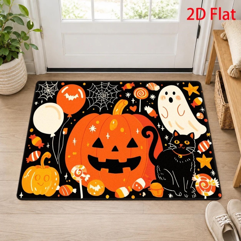 Welcome Sign Ghost Pumpkin Bat - Aquarium Zombie ulasan dan harga