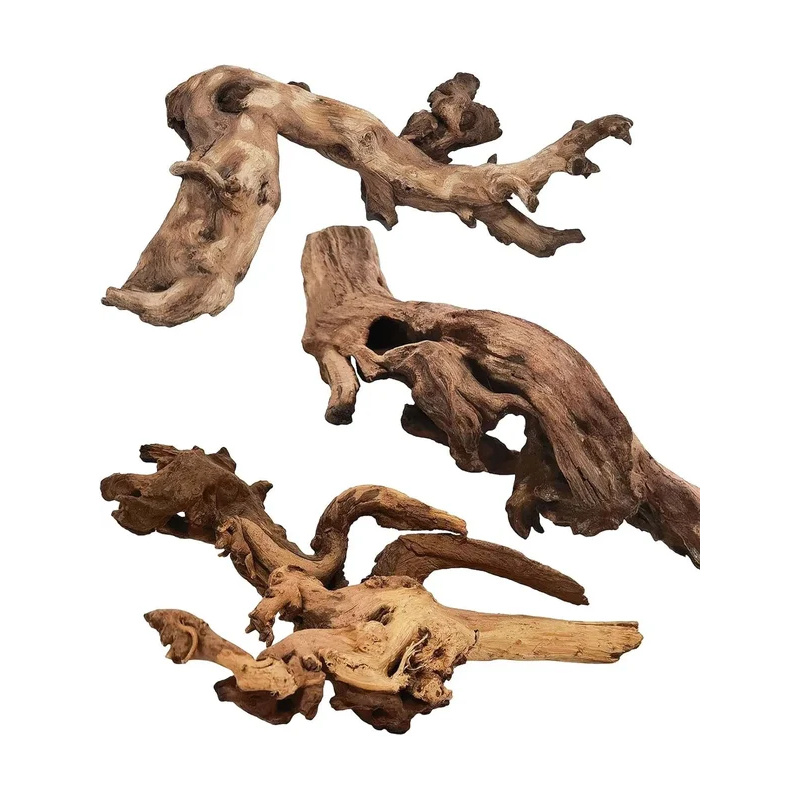 Natural Driftwood for Aquarium - Aquarium Plant Roots ulasan dan harga