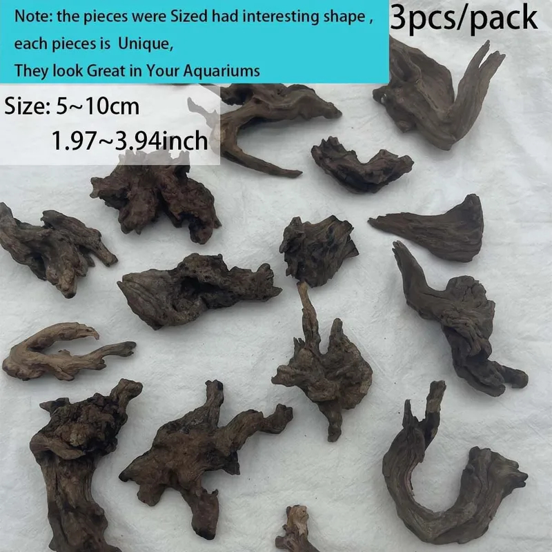 Natural Driftwood for Aquarium - Aquarium Plant Roots ulasan dan harga