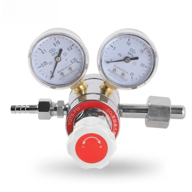 With dual pressure gauges for  - Co2 Regulator Dual Stage ulasan dan harga