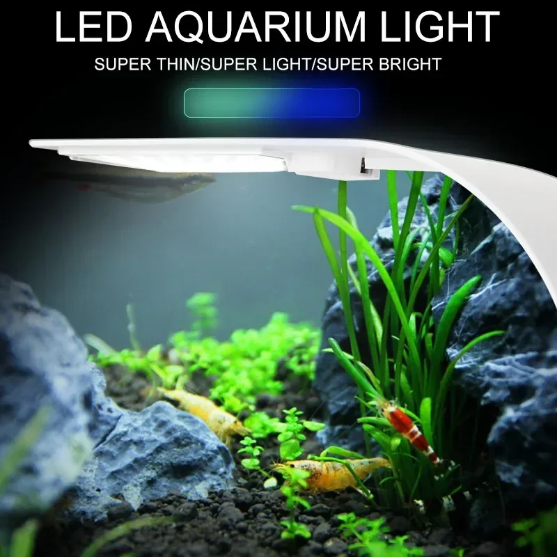 Ultra Thin LED Aquarium Light  - Planted Aquarium Pictures ulasan dan harga
