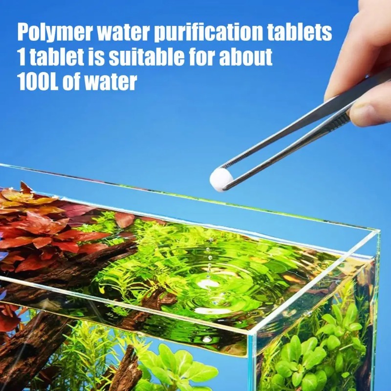 Aquatic Water Purification Tab - Planted Aquarium Yellow Water ulasan dan harga