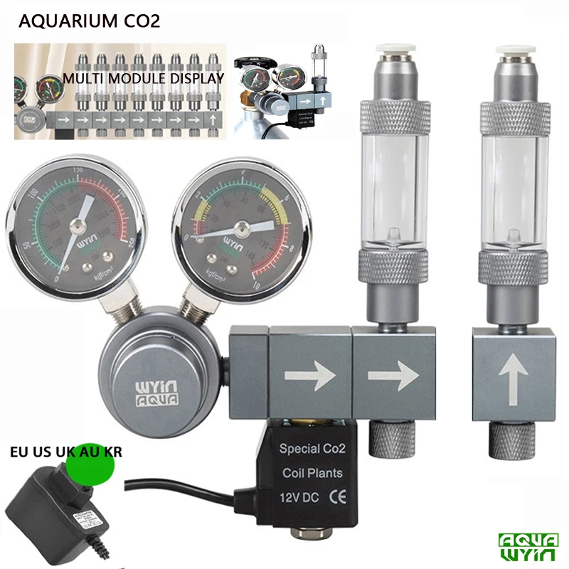 Aquarium CO2 Regulator Dual Me - Co2 Regulator Dual Stage ulasan dan harga