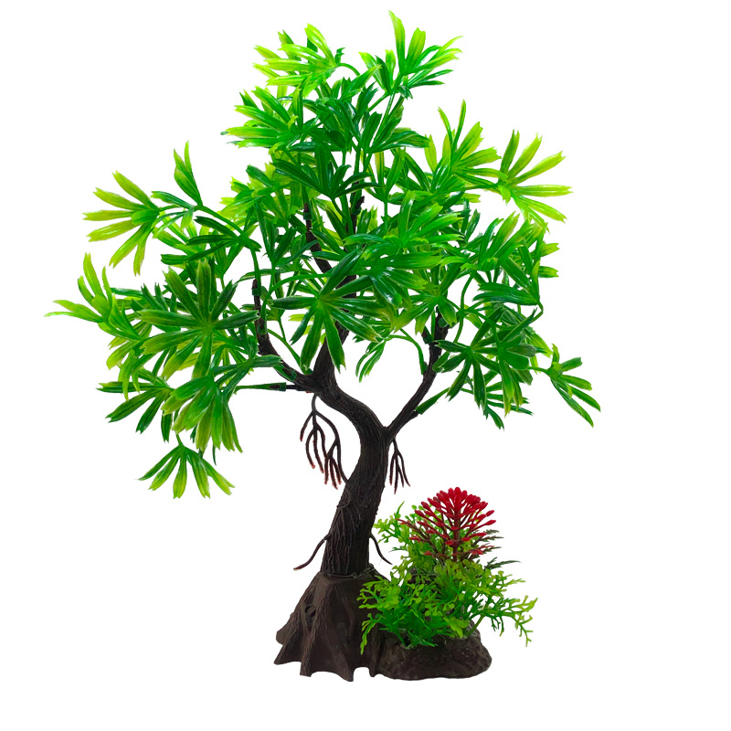 Fish Tank DIY  Artificial Aqua - Aquarium Plant Roots ulasan dan harga