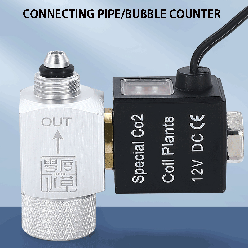 ZRDR Aquarium Co2 Solenoid Val - Planted Aquarium Co2 ulasan dan harga