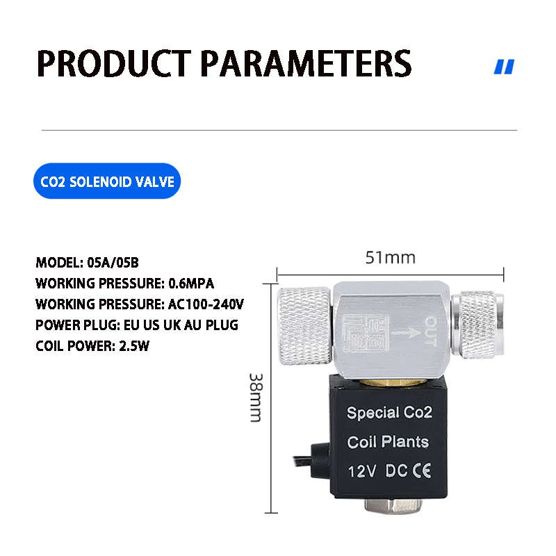 ZRDR Aquarium Co2 Solenoid Val - Planted Aquarium Co2 ulasan dan harga