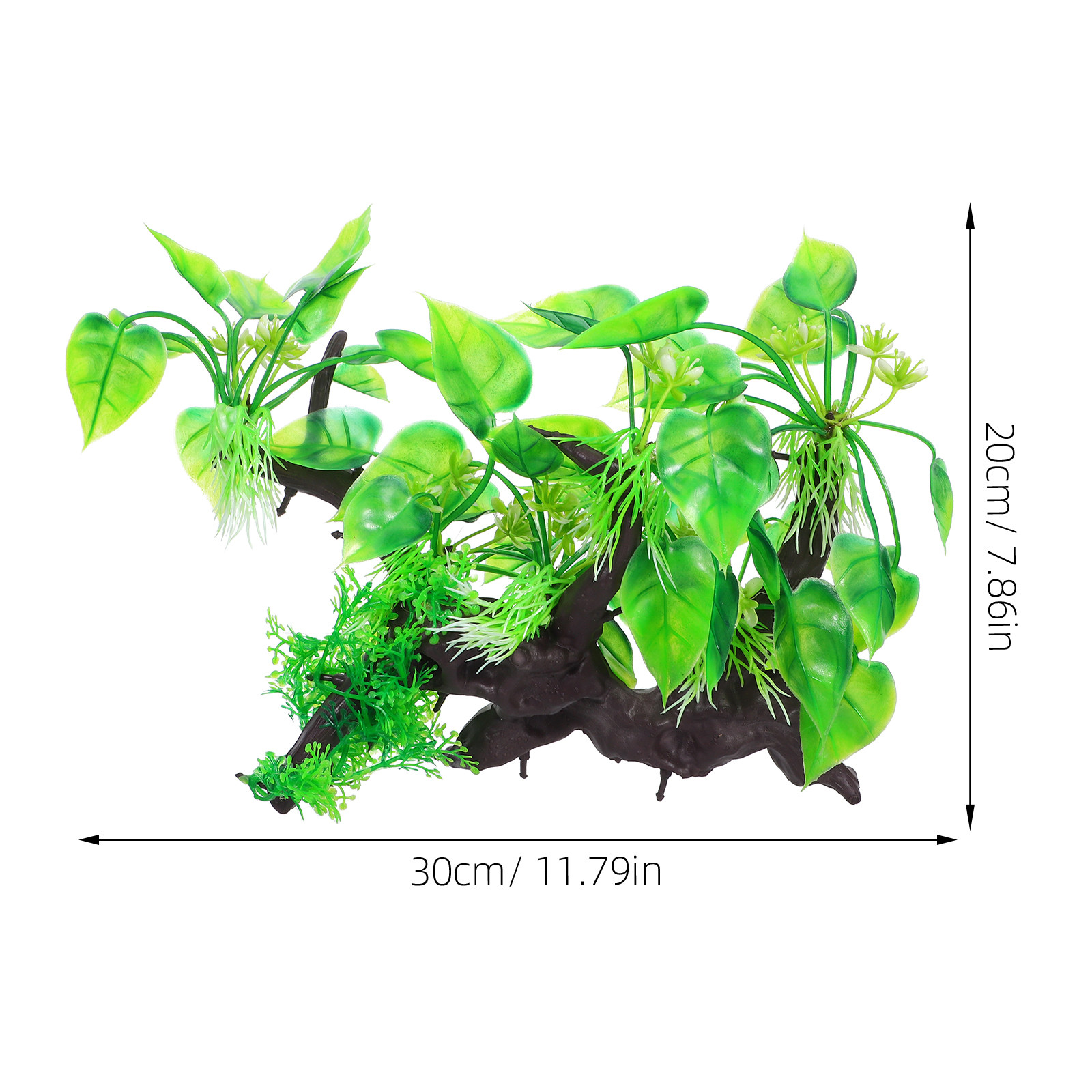 2pcs Artificial Aquatic Plants - Planted Aquarium Maintenance ulasan dan harga