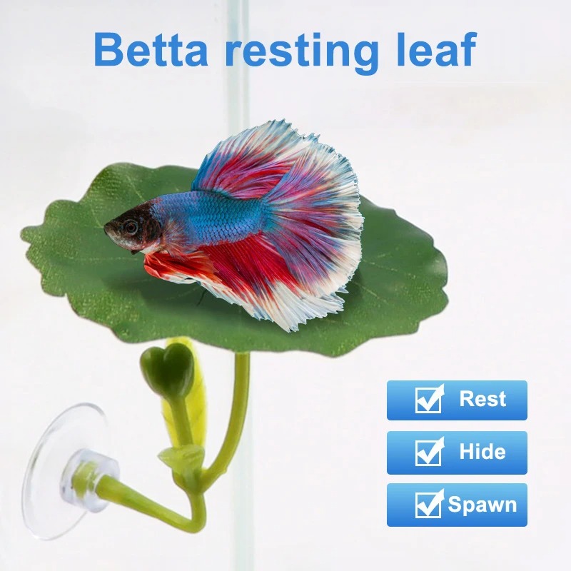 Artificial Betta Leaf Hammock  - Aquarium Plant Roots ulasan dan harga