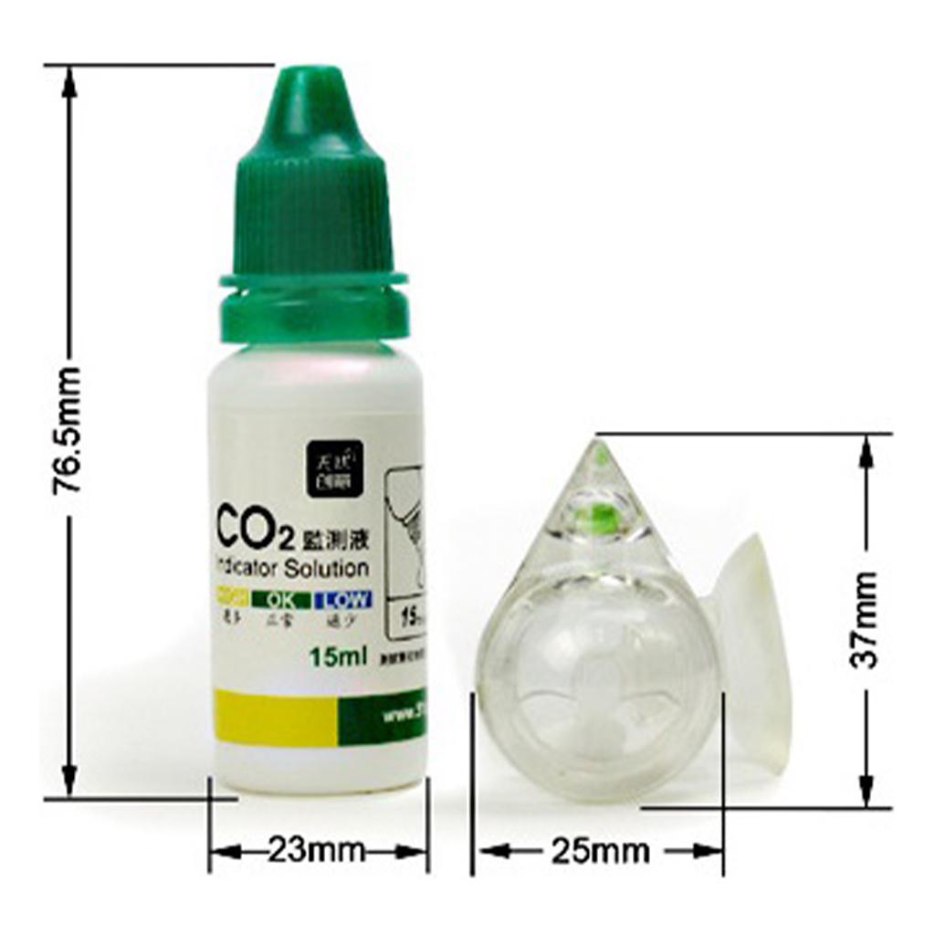 CO2 Drop Checker Aquarium Moni - Planted Aquarium Co2 ulasan dan harga