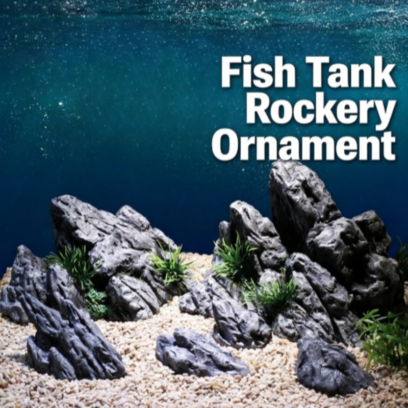 Aquarium Decor Simulation Ston - Aquarium Planted Setup ulasan dan harga