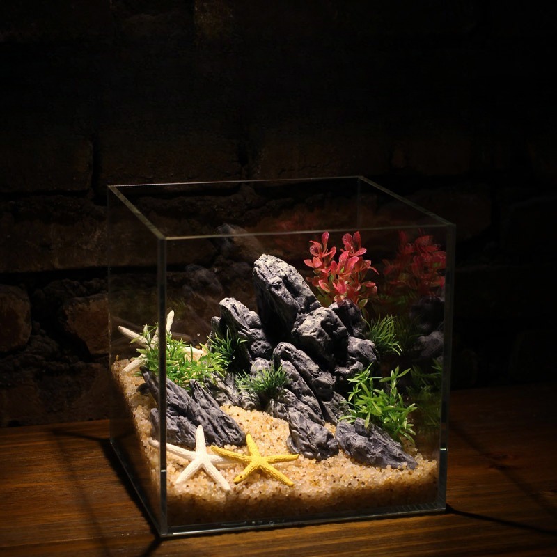 Aquarium Decor Simulation Ston - Aquarium Planted Setup ulasan dan harga