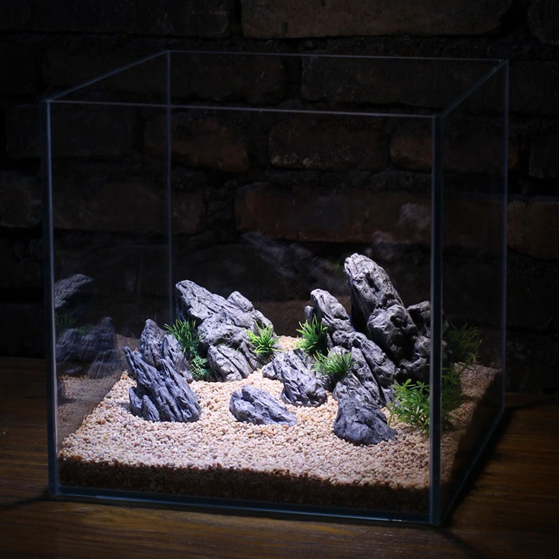 Aquarium Decor Simulation Ston - Aquarium Planted Setup ulasan dan harga