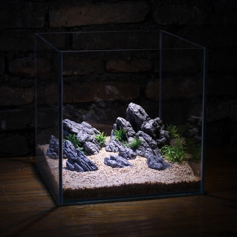 Aquarium Decor Simulation Ston - Aquarium Planted Setup ulasan dan harga