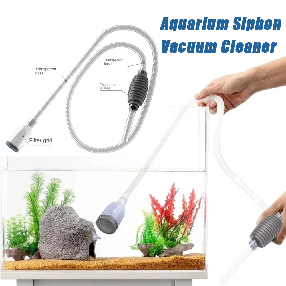 1.5M Fish Tank Aquarium Siphon - Planted Aquarium Cleaning Kit ulasan dan harga