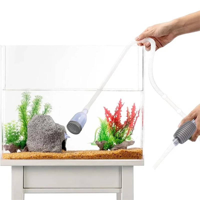 1.5M Fish Tank Aquarium Siphon - Planted Aquarium Cleaning Kit ulasan dan harga