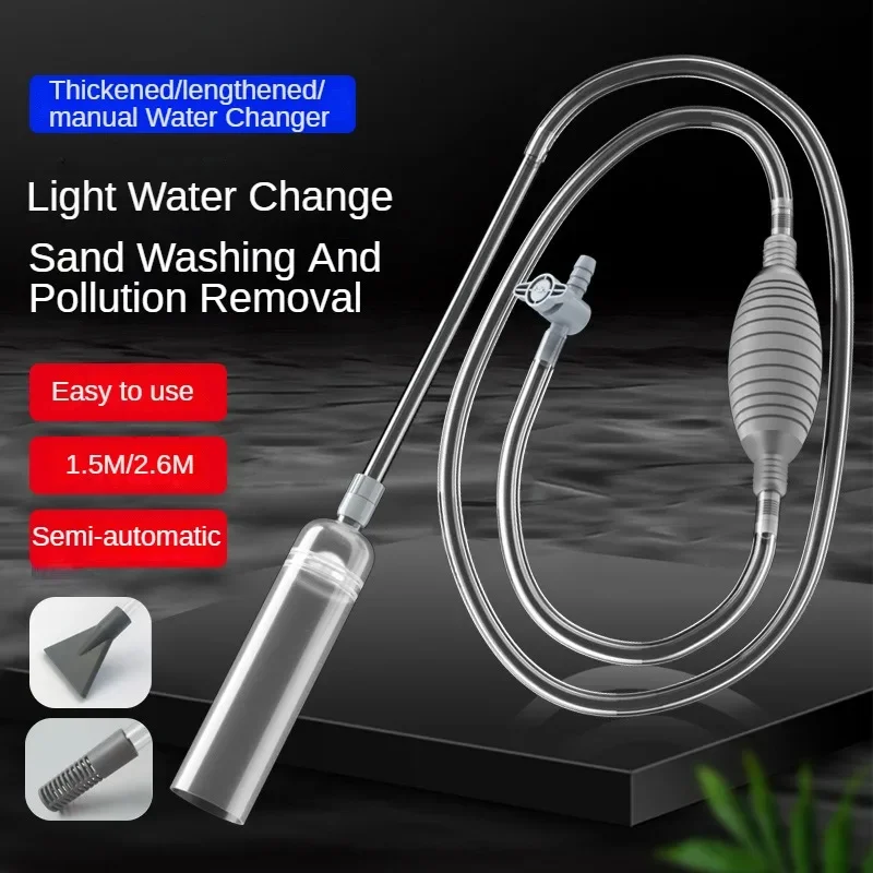 Large Fish Tank Aquarium Sipho - Planted Aquarium Cleaning Kit ulasan dan harga