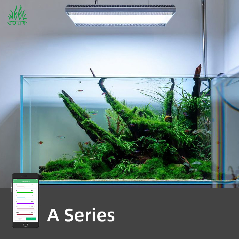 Week Aqua A430 Pro LED Aquariu - Planted Aquarium Hanging Light ulasan dan harga