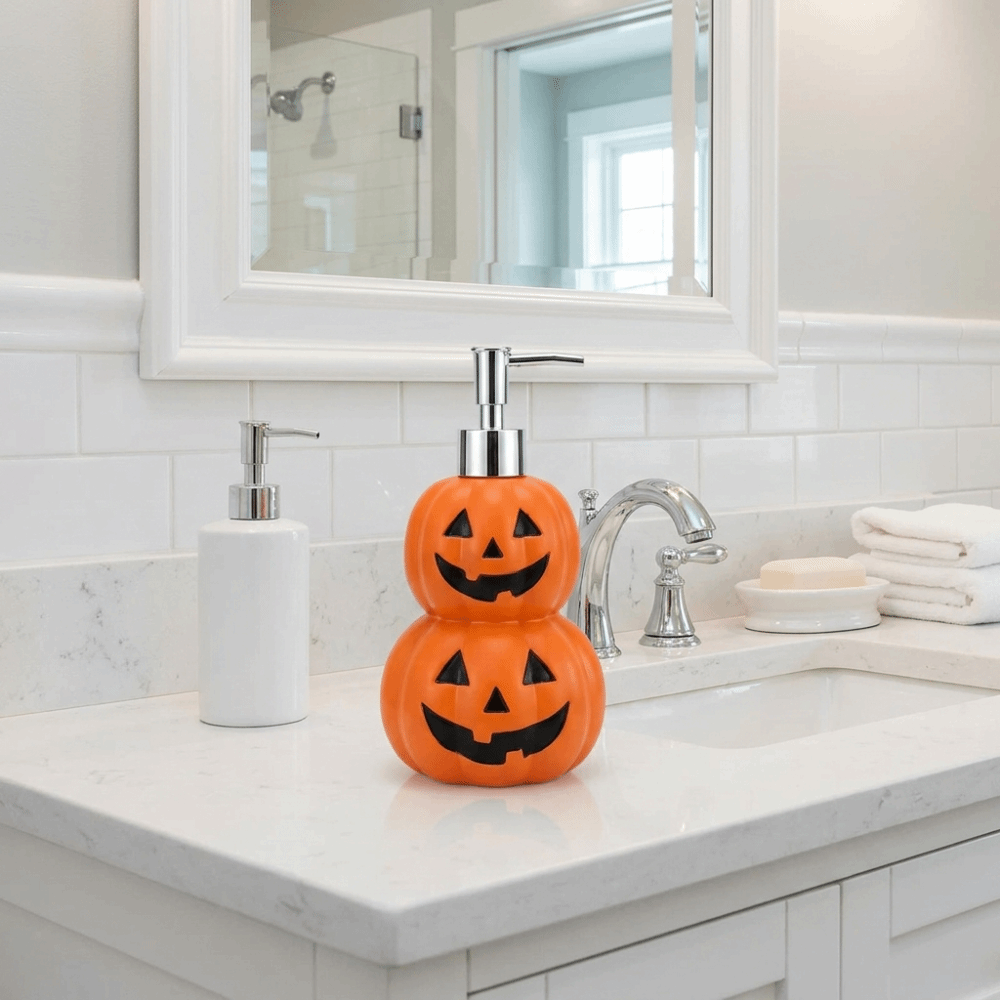 Refillable Ghost Face Pumpkin  - Aquarium Zombie ulasan dan harga