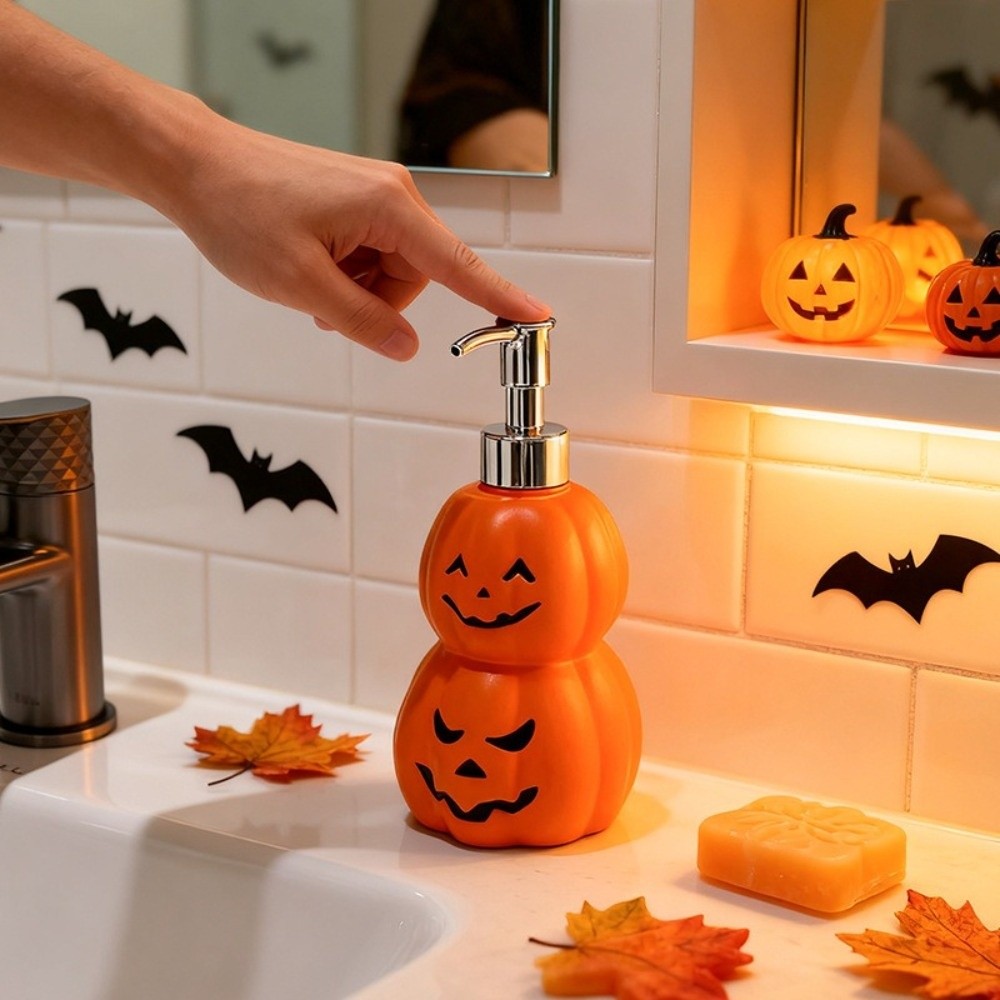 Refillable Ghost Face Pumpkin  - Aquarium Zombie ulasan dan harga