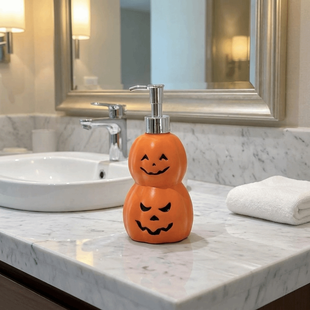Refillable Ghost Face Pumpkin  - Aquarium Zombie ulasan dan harga