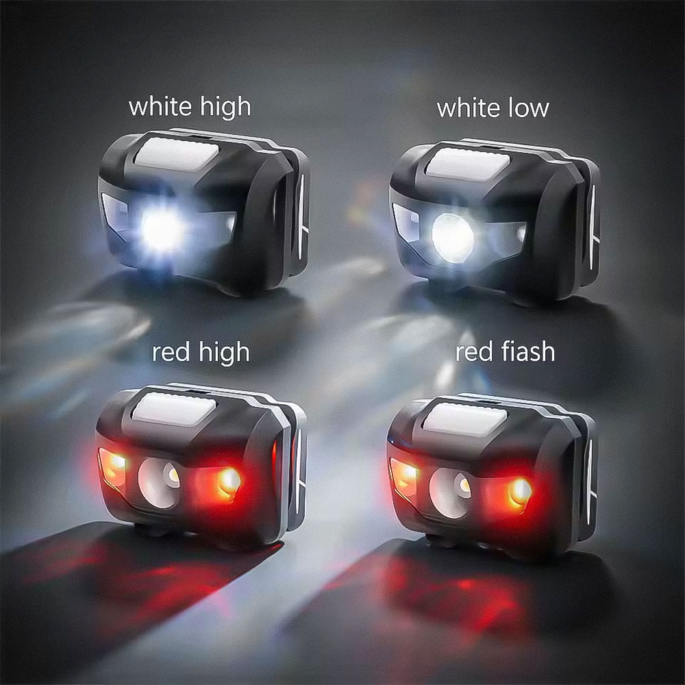 Fishing Headlamp 4 Mode Waterp - Ludwigia Super Red ulasan dan harga