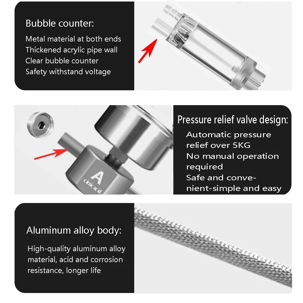 Aquarium DIY CO2 Reactor Gener - Planted Aquarium Co2 ulasan dan harga