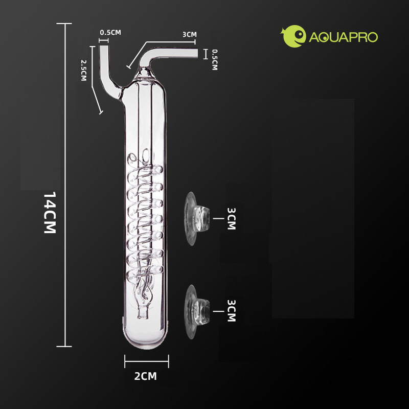 Aquarium Spiral Bubble Recorde - Planted Aquarium Ada ulasan dan harga