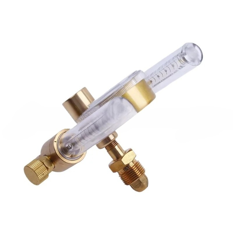Dual Stage Argon CO2 Flowmeter - Co2 Regulator Dual Stage ulasan dan harga