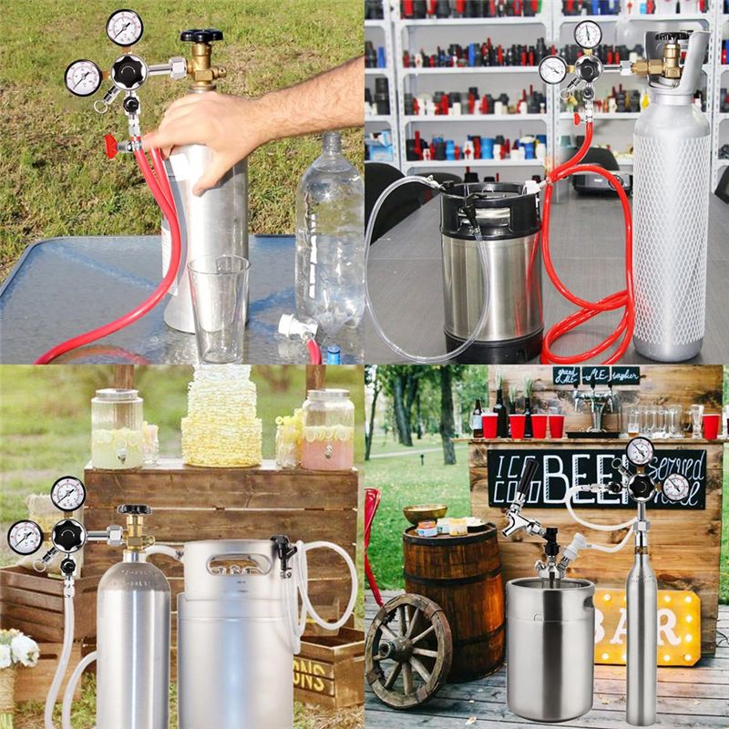 A02M-CGA-320 Keg Regulator,Dua - Co2 Regulator Dual Stage ulasan dan harga