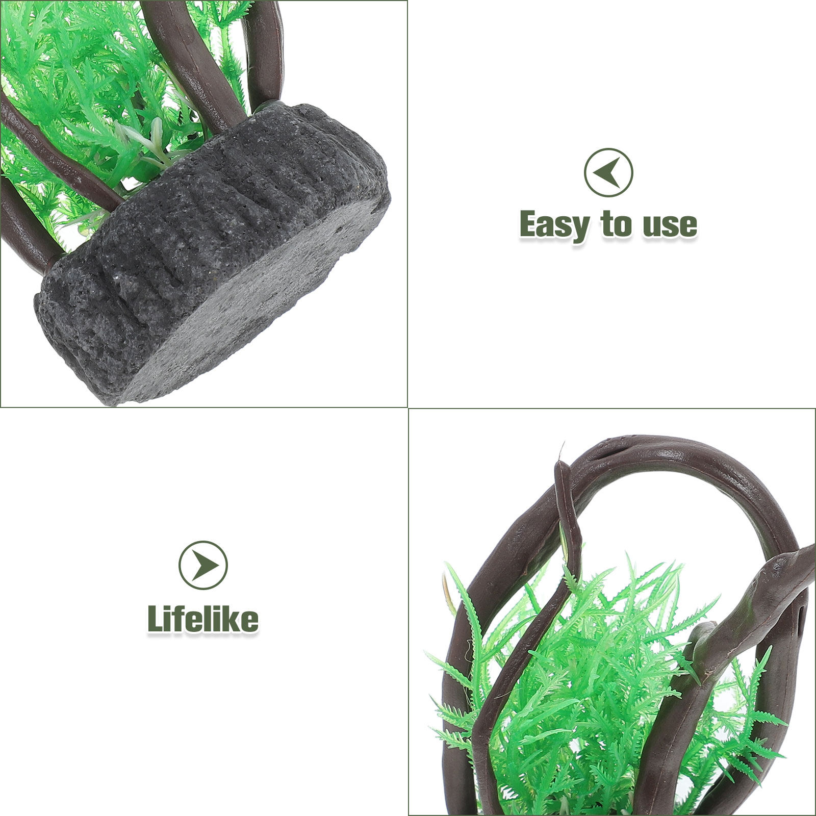 Artificial Fish Tank Root Deco - Aquarium Plant Roots ulasan dan harga