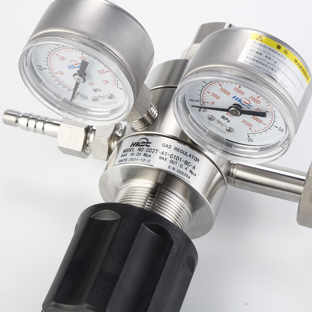 HC02T for CO2 Regulator for Du - Co2 Regulator Dual Stage ulasan dan harga