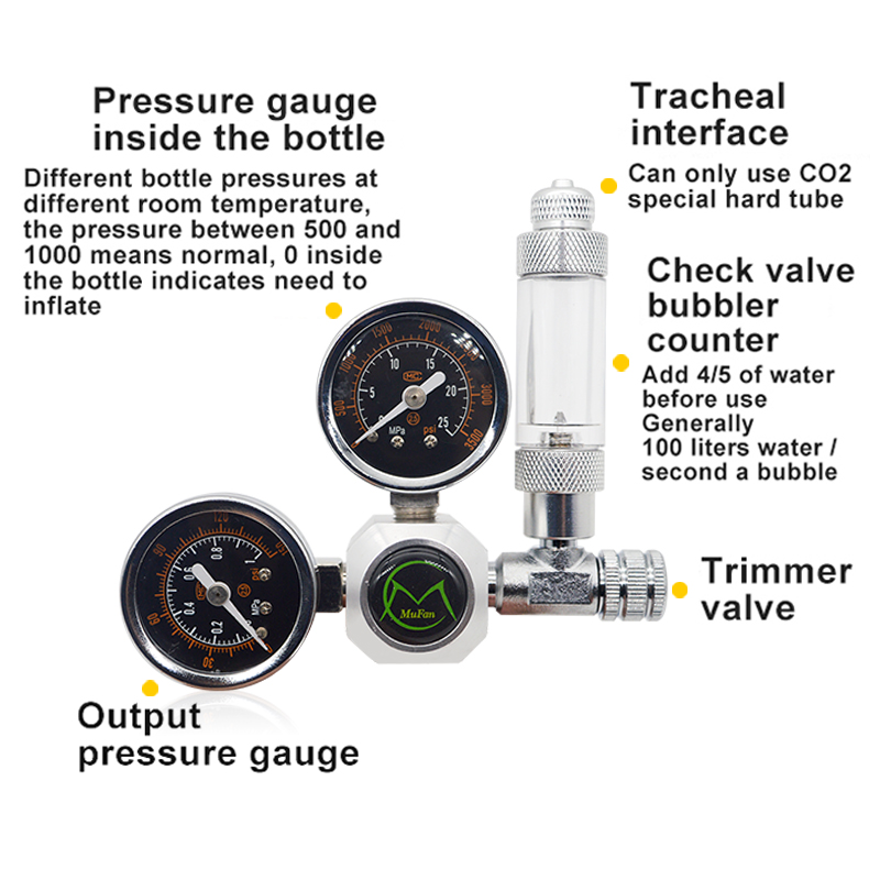 Aquarium CO2 Regulator Magneti - Planted Aquarium Co2 ulasan dan harga