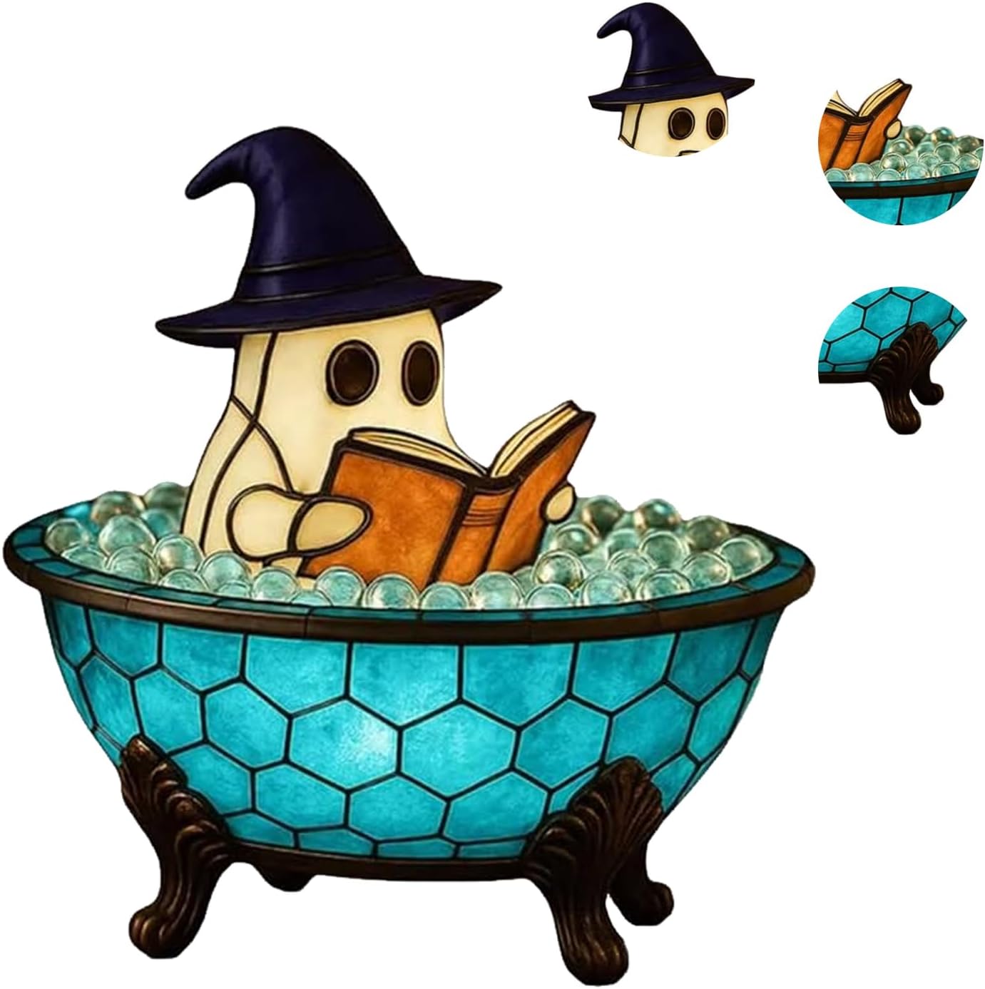 Halloween Ghost Bubble Bath La - Aquarium Zombie ulasan dan harga
