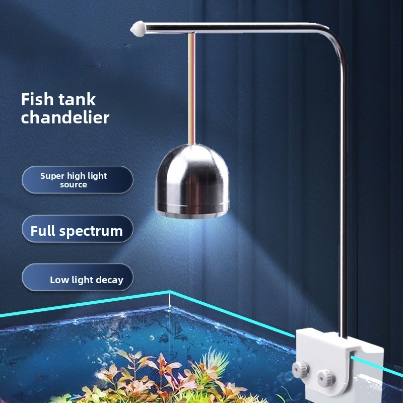 2026 Aluminum Clamp LED Aquari - Planted Aquarium Hanging Light ulasan dan harga