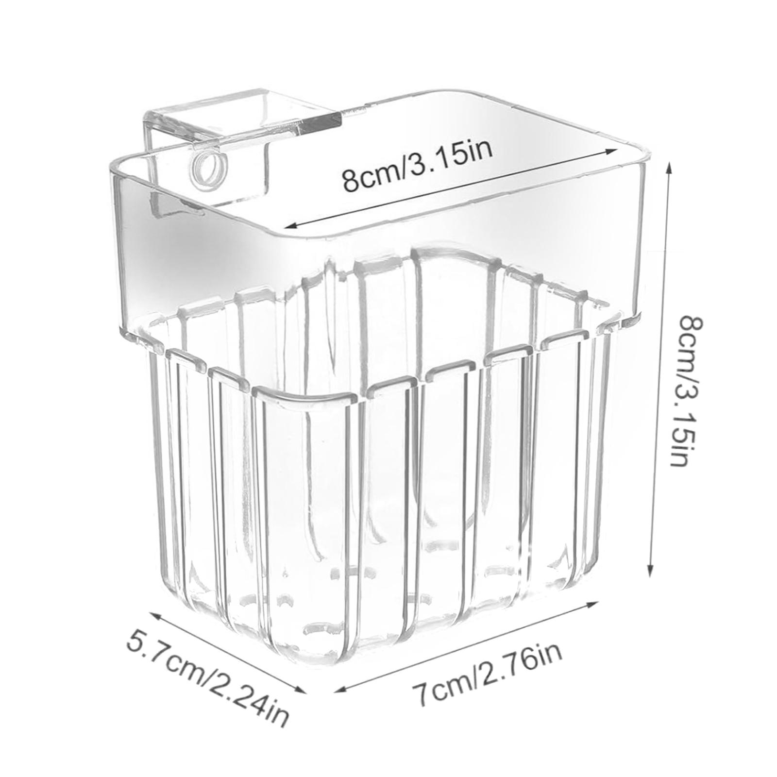Aquatic Plant Pot Clear Plasti - Aquarium Planted Setup ulasan dan harga