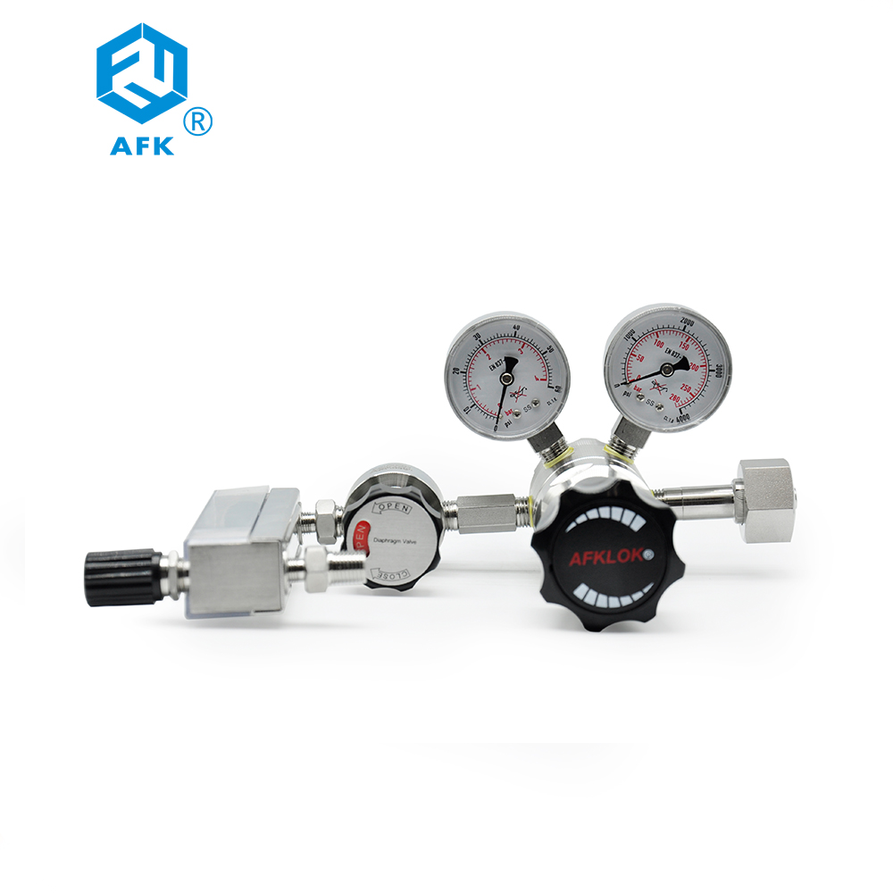 Dual Stage CO2 Gas Pressure Re - Co2 Regulator Dual Stage ulasan dan harga