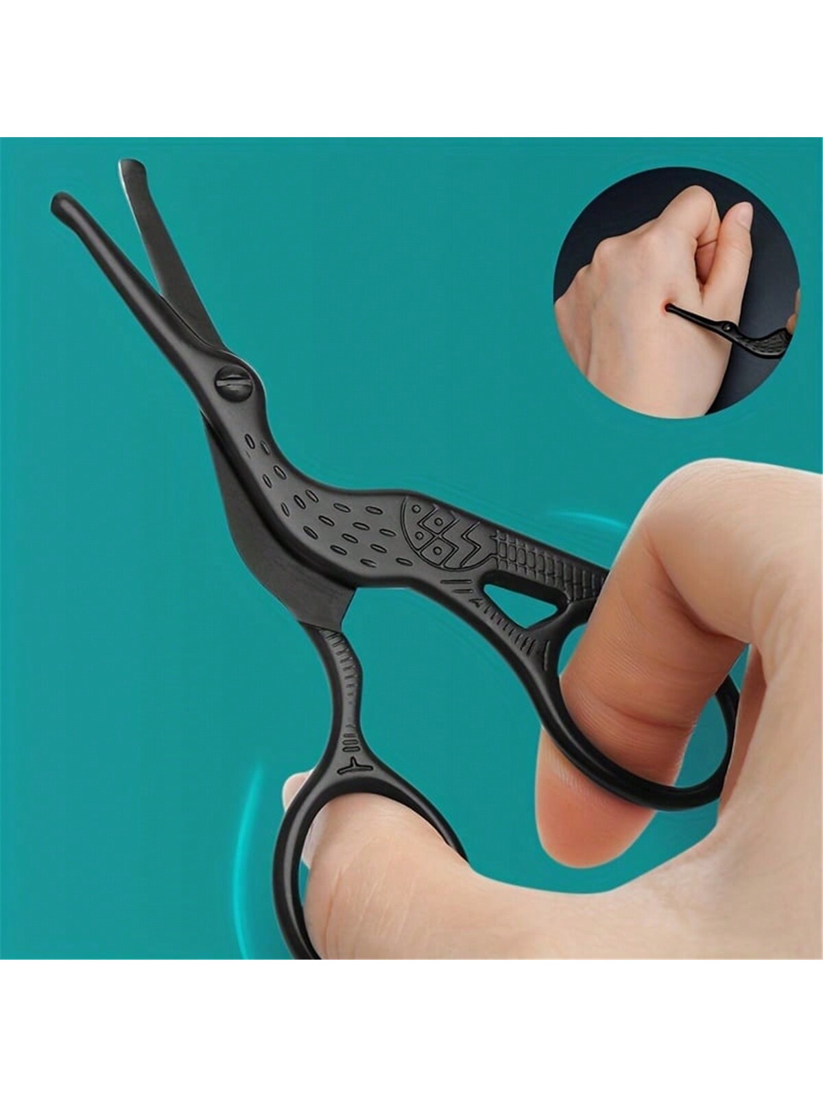 Nose Hair Scissors, Stainless  - Trimming Scissor Set ulasan dan harga