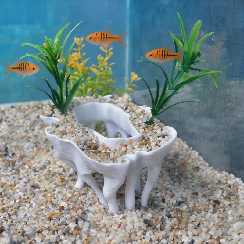 3D printed aquarium plants in  - Aquarium Plant Roots ulasan dan harga