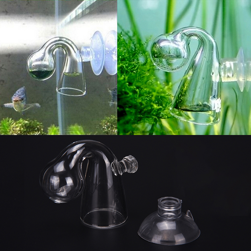 Diffuse Glass CO2 Drop Checker - Planted Aquarium Co2 ulasan dan harga