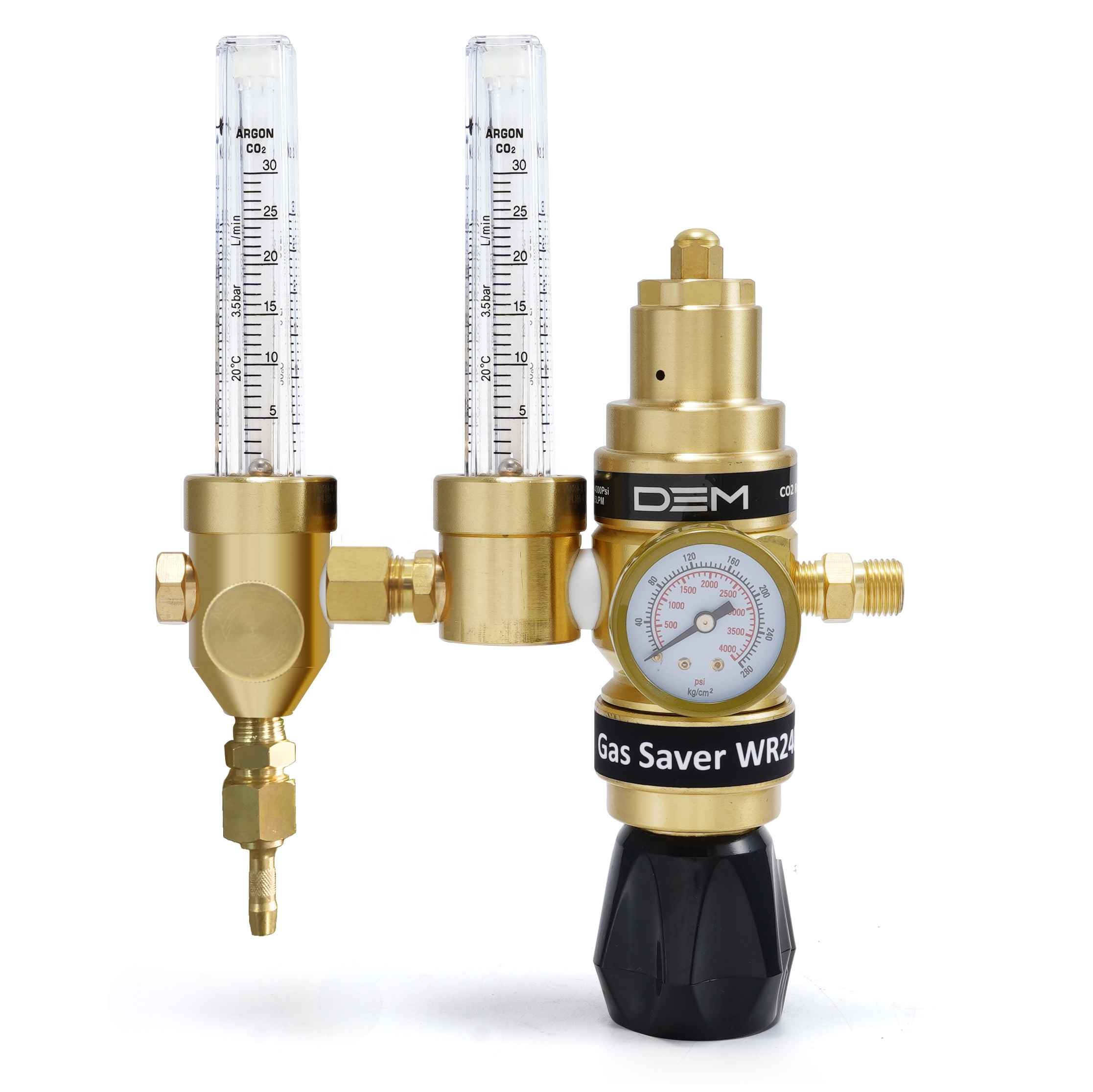 DEM WR2400 Precision Flow Cont - Co2 Regulator Dual Stage ulasan dan harga