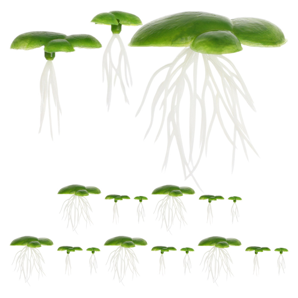 6Pack Artificial Floating Duck - Aquarium Plant Roots ulasan dan harga