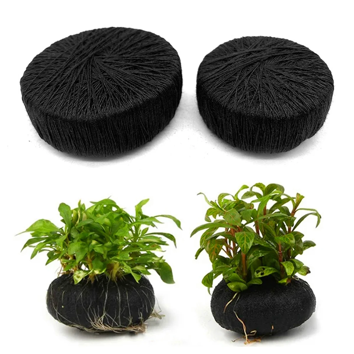 5Pcs Black Fish Tank Water Gra - Aquarium Plant Roots ulasan dan harga